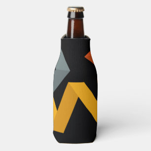 PLayful, vibrant, modern, urban graphic ways Bottle Cooler