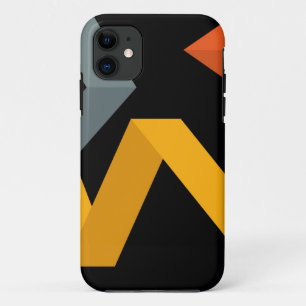 PLayful, vibrant, modern, urban graphic ways iPhone 11 Case