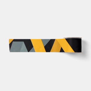 PLayful, vibrant, modern, urban graphic ways Satin Ribbon
