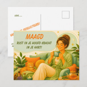 Playful Virgo Birthday Card for [Her]