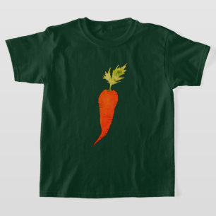 Playful Watercolor Carrot T-Shirt