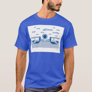 playful waves T-Shirt