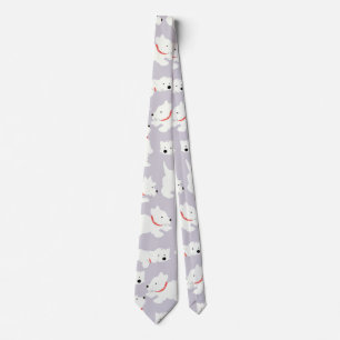 Playful Westie Tie