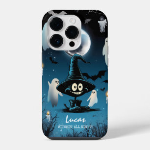 Playful Witch Hat - Spooky Fun All Year iPhone 14 Pro Case