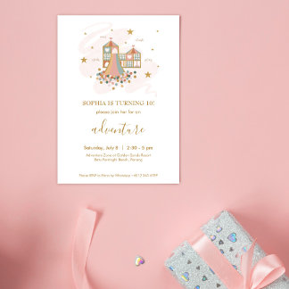 Playground Adventure Party Invitation