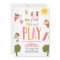 Playground Birthday Invite Party In The Park Girl