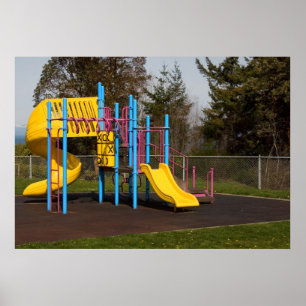 Playground Equipment Print
