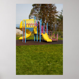 Playground Equipment Print