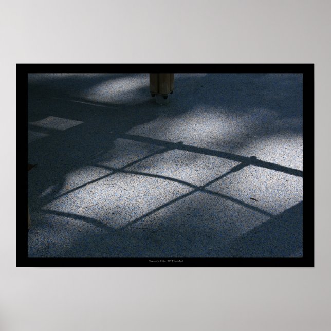 Playground for Children 17 Climbing Net Shadow P Poster (Front)
