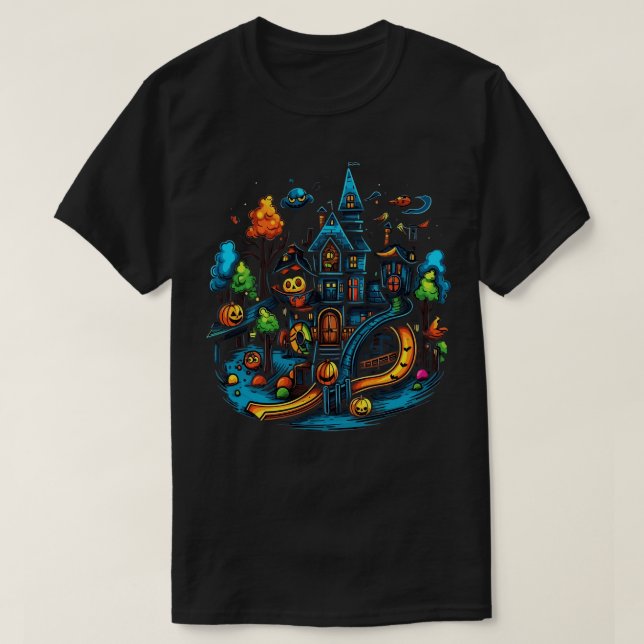 Playground Halloween T-Shirt (Design Front)