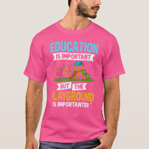 Playground Indoor Games Slide Outdoor Children T-Shirt