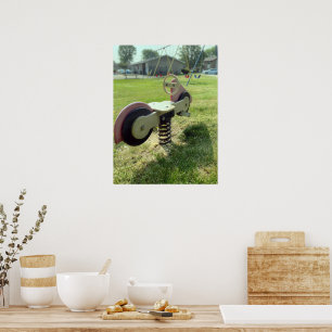 Playground Kiddie Bike Poster
