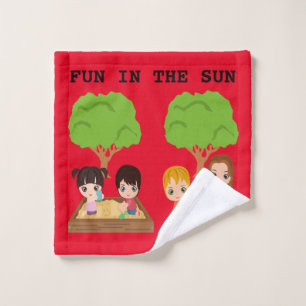 PLAYGROUND KIDS WASH CLOTH