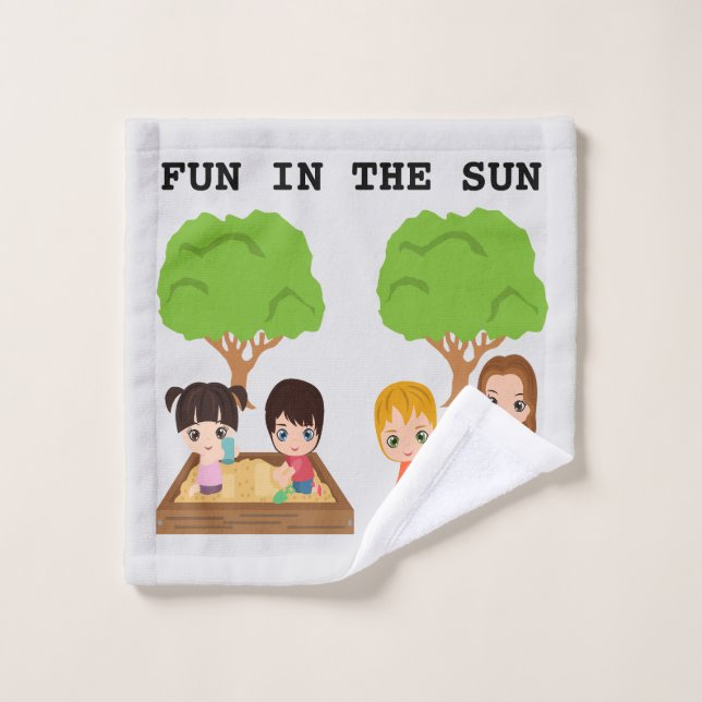 PLAYGROUND KIDS WASH CLOTH (Wash Cloth)