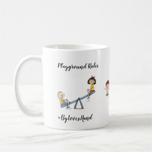 Playground Rules mug