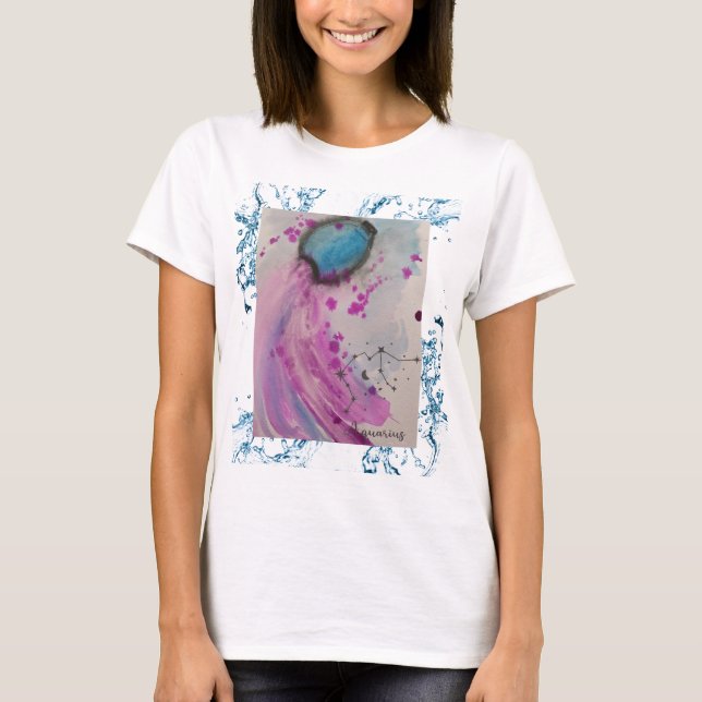 playground with original drawing aquatic zodiac T-Shirt (Front)