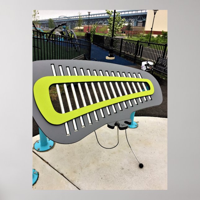 Playground Xylophone Photo Poster (Front)