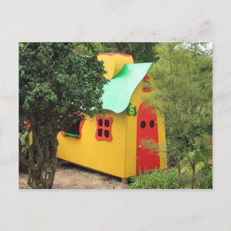 Playhouse inspired by Gaudi Postcard