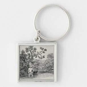 Playing a Salmon Key Ring