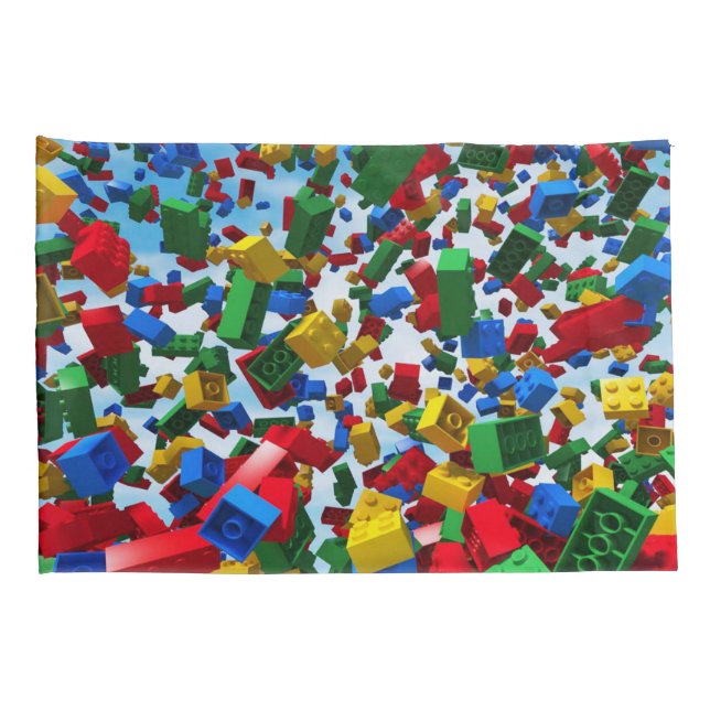 Playing BLocks Pillow Cases (Back-Right)