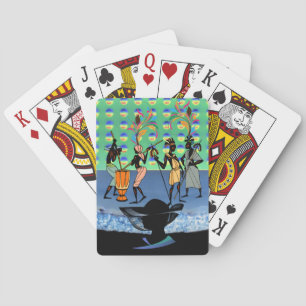 Playing Card Deck African Women