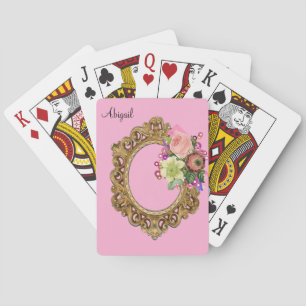Playing Card Deck Floral Victorian