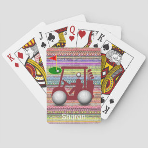 Playing Card Deck Golf Balls Golf