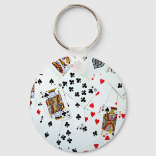 Playing Card games Key Ring