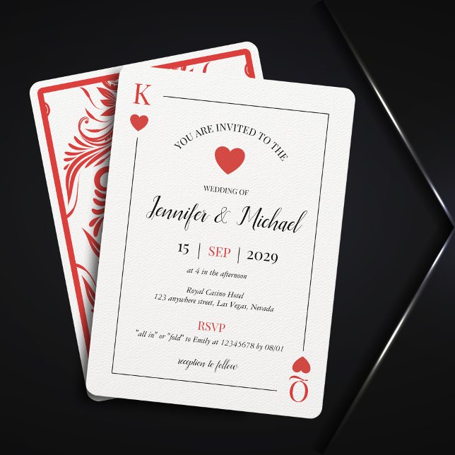 Playing Card Las Vegas Destination Wedding (Creator Uploaded)