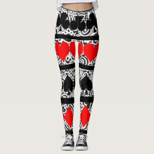 Playing Card Leggings