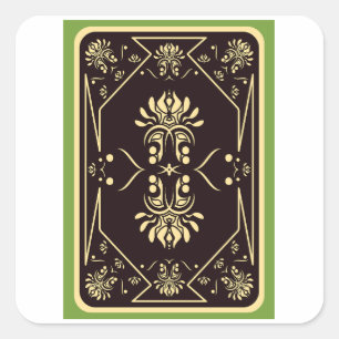 Playing Card Pattern Stickers