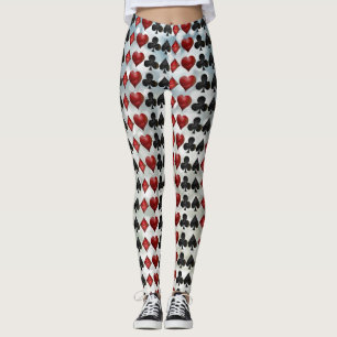 Playing Card Suit Leggings