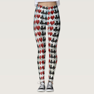 Playing Card Suit Leggings