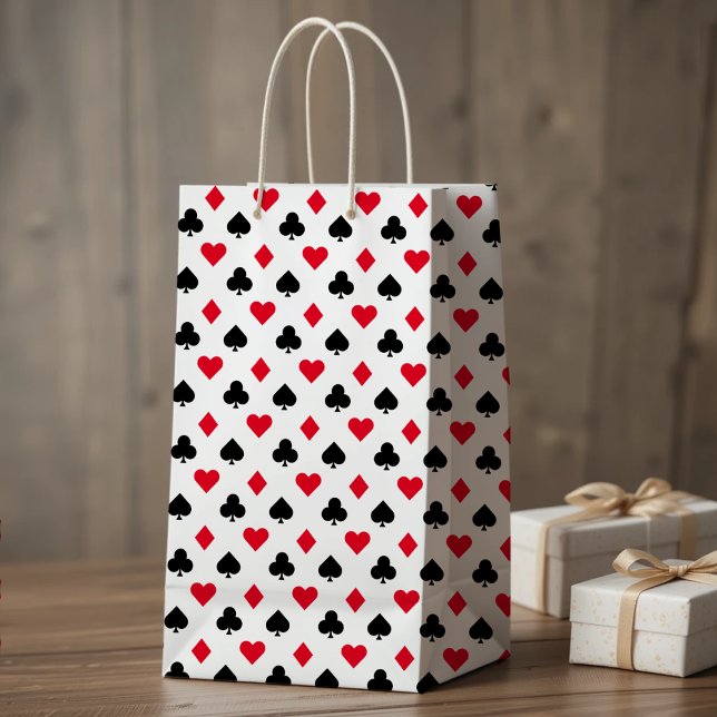 Playing Card Suit Pattern Small Gift Bag (Playing Card Suit Pattern Small Gift Bag
)