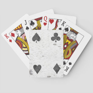 Playing Card Suits Carving Playing Cards