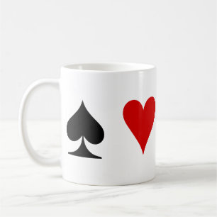 Playing Card Suits Coffee Mug
