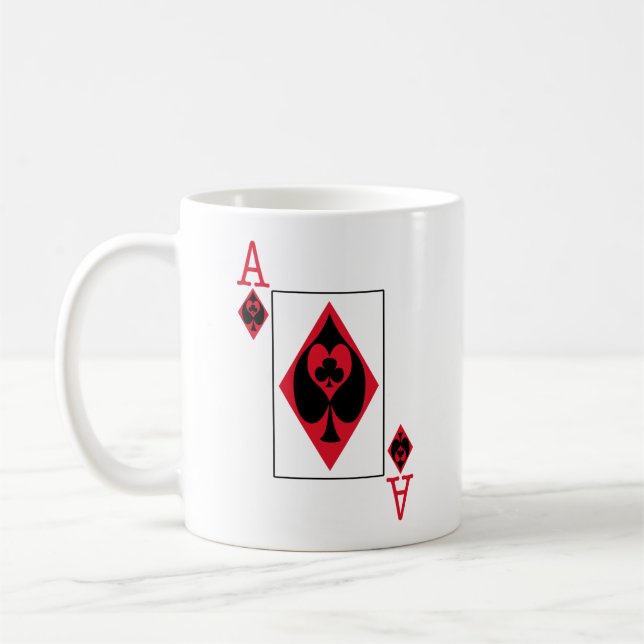 Playing Card Suits Mug (Left)