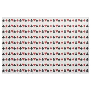 Playing Card Suits Thunder_Cove  Fabric