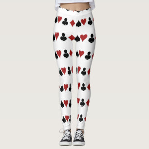 Playing Card Suits Thunder_Cove Leggings