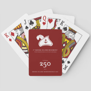 Playing Cards — 1st Rhode Island Regiment