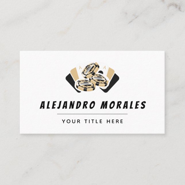 Playing Cards Ace of Clubs Chips Casino Theme Cool (Front)