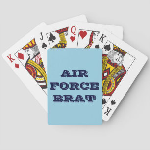 Playing Cards Air Force Brat