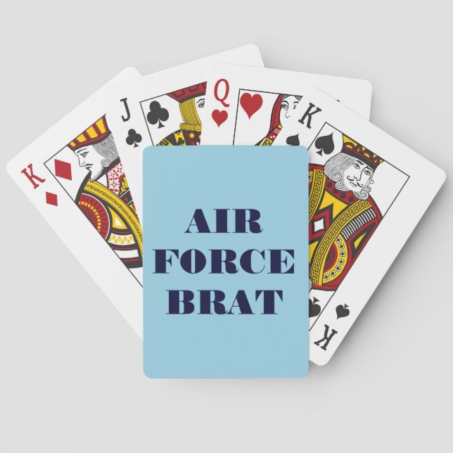 Playing Cards Air Force Brat (Back)