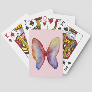 Playing Cards Butterfly Drawing