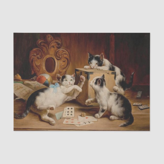 Playing Cards by Carl Reichert Tissue Paper (Front)