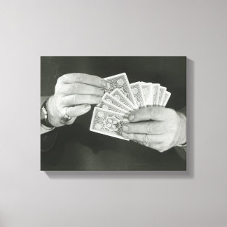 Playing Cards Canvas Print