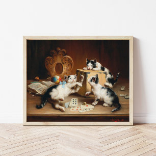 Playing Cards   Carl Reichert Poster