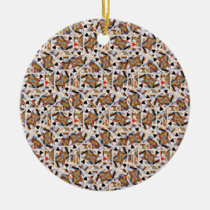 Playing cards Ceramic Ornament