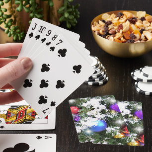 Playing Cards - Christmas Glow & Faux Snow