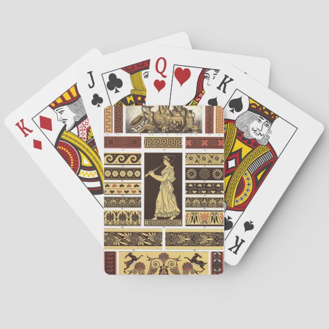 playing cards - Classic Greek Motifs (Back)